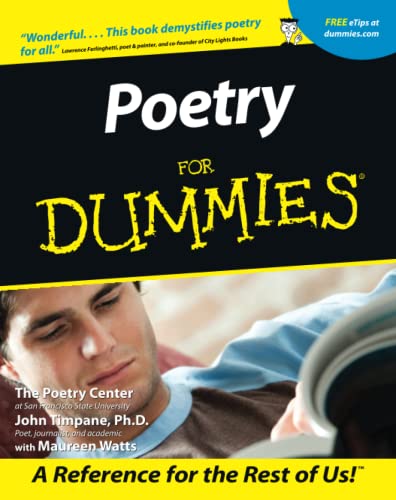 Poetry For Dummies (For Dummies Series) von For Dummies